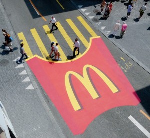 A creative McDonalds marketing ploy